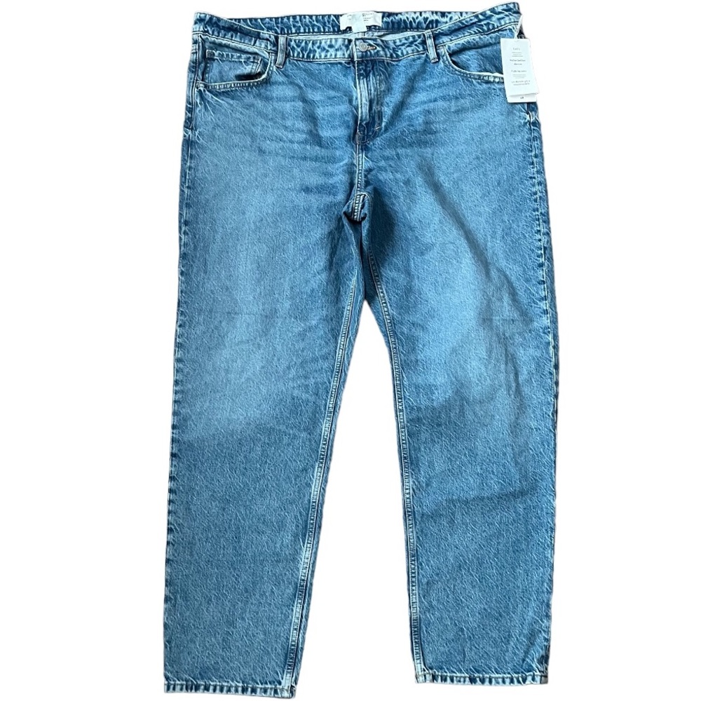HM denim straight leg jeans plus size 24